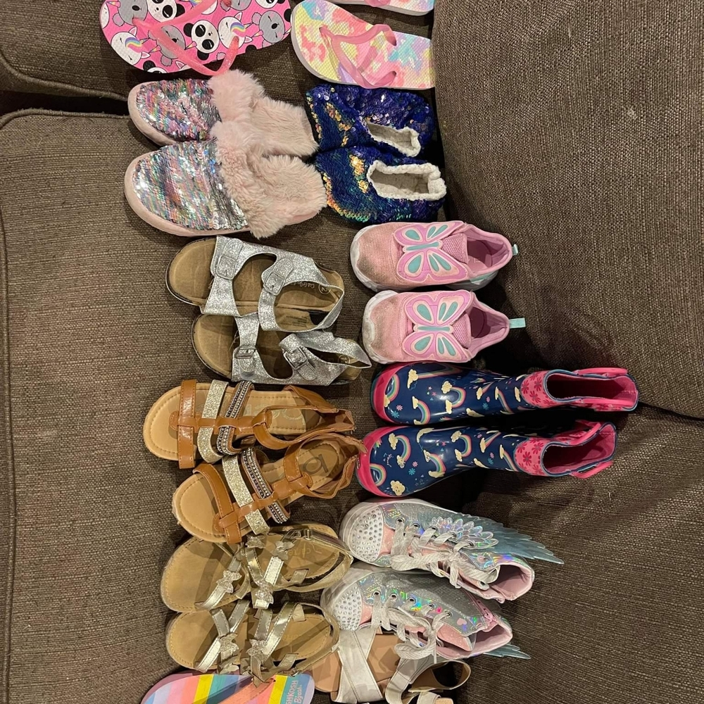 Girl shoe bundle size 12